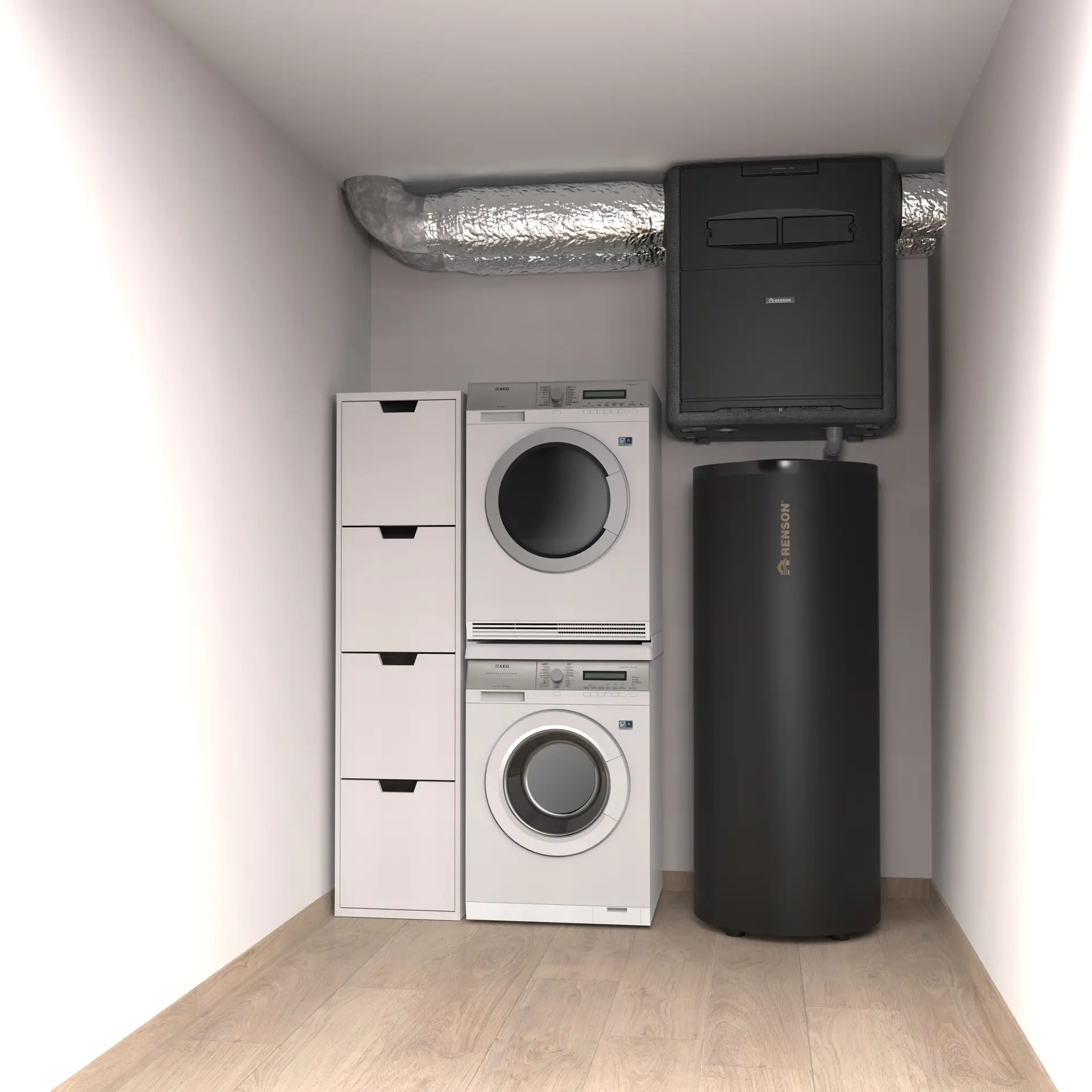 Renson Flux+ 475 Wall rekuperatorius