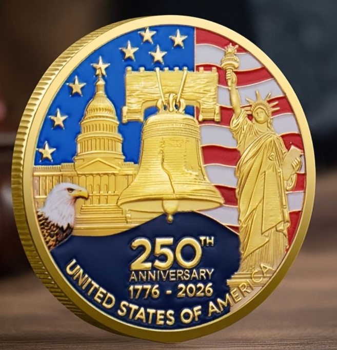 250th Anniversary Commemorative Coin
