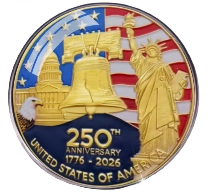 250th Anniversary Commemorative Coin