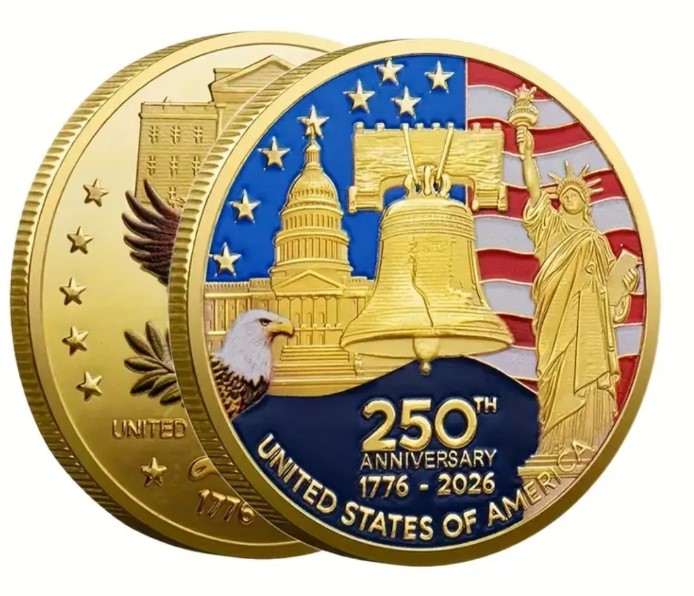 250th Anniversary Commemorative Coin