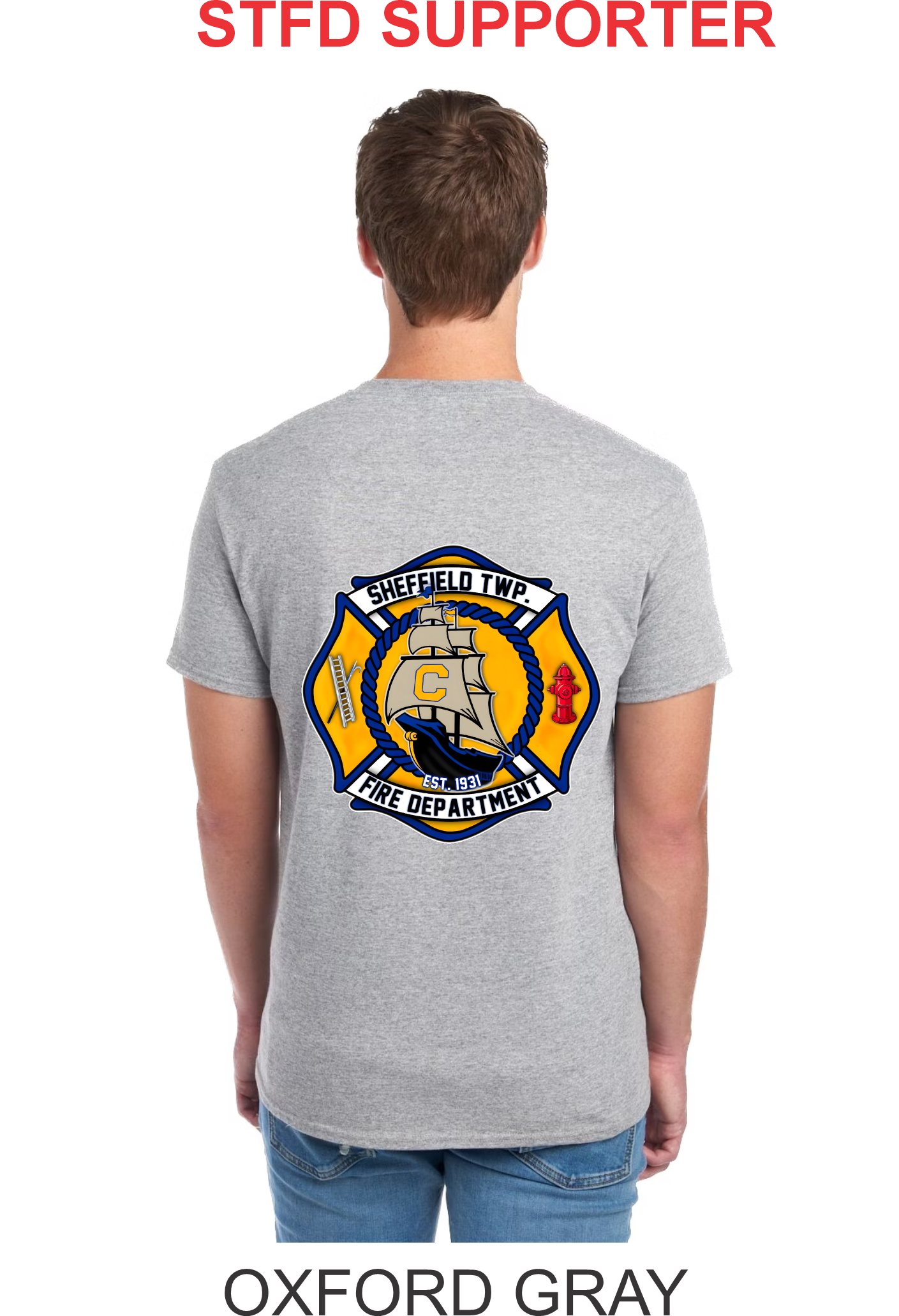 Shefield Township Fire Department Supporter T-Shirt