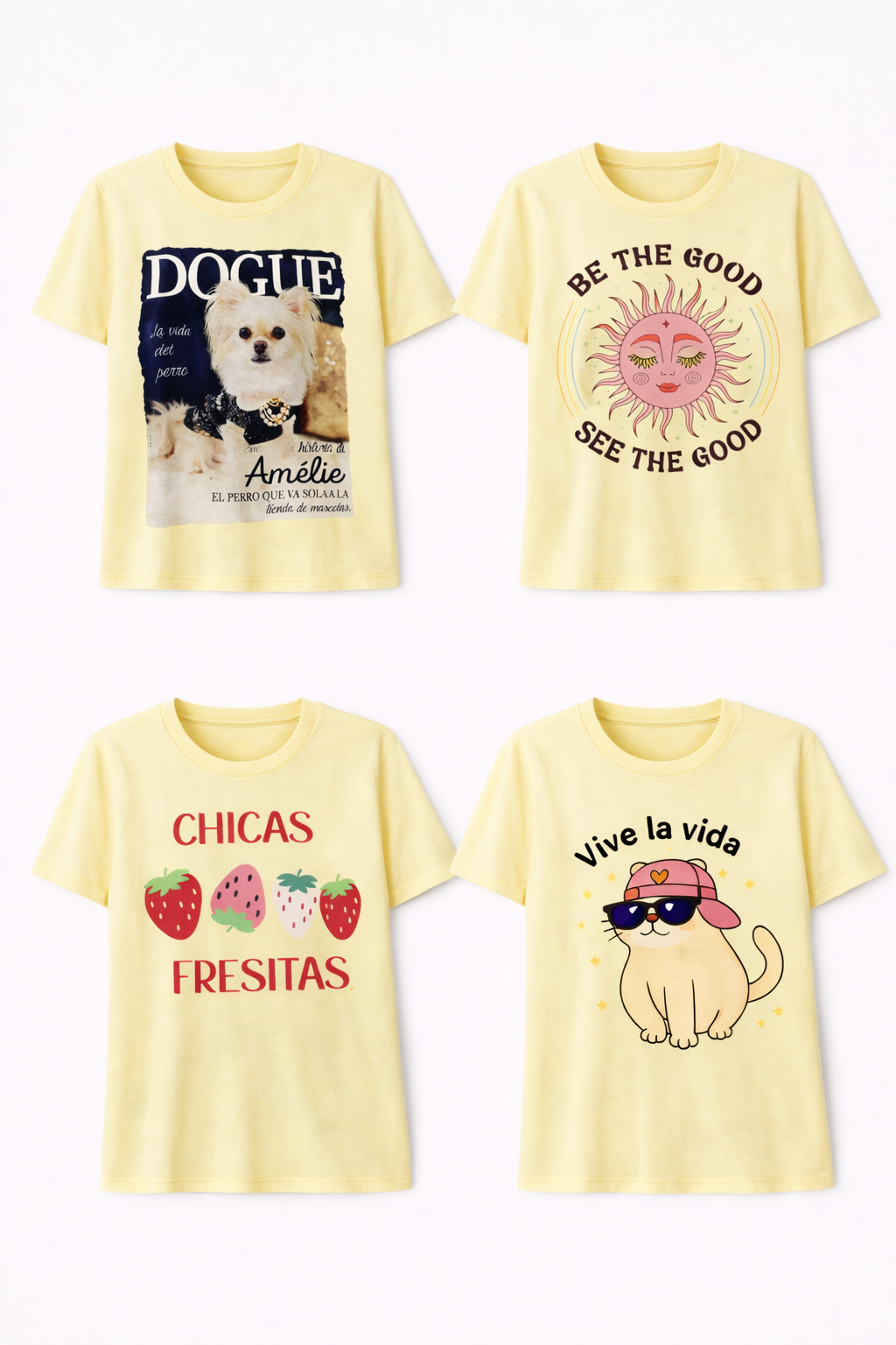 Paquete de playeras 10 pzas - Especial Merengue algodón 