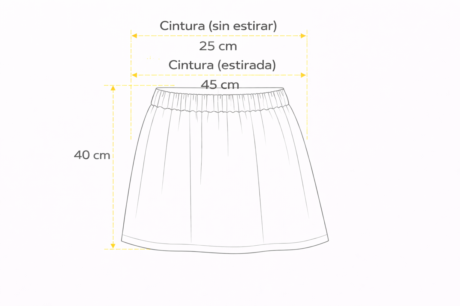 Falda slim - Merengue sexy 