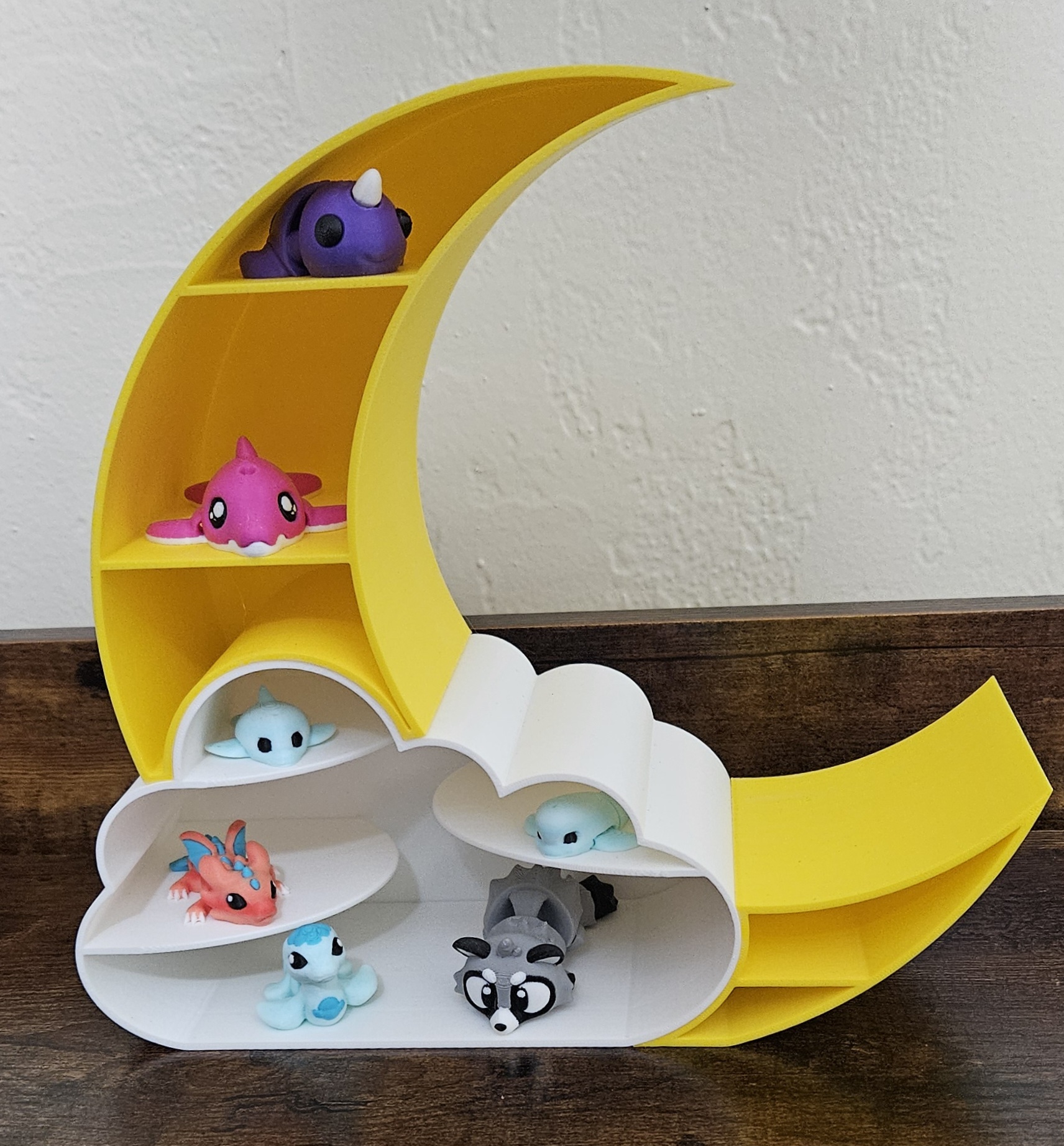 Crescent Moon Display Shelf