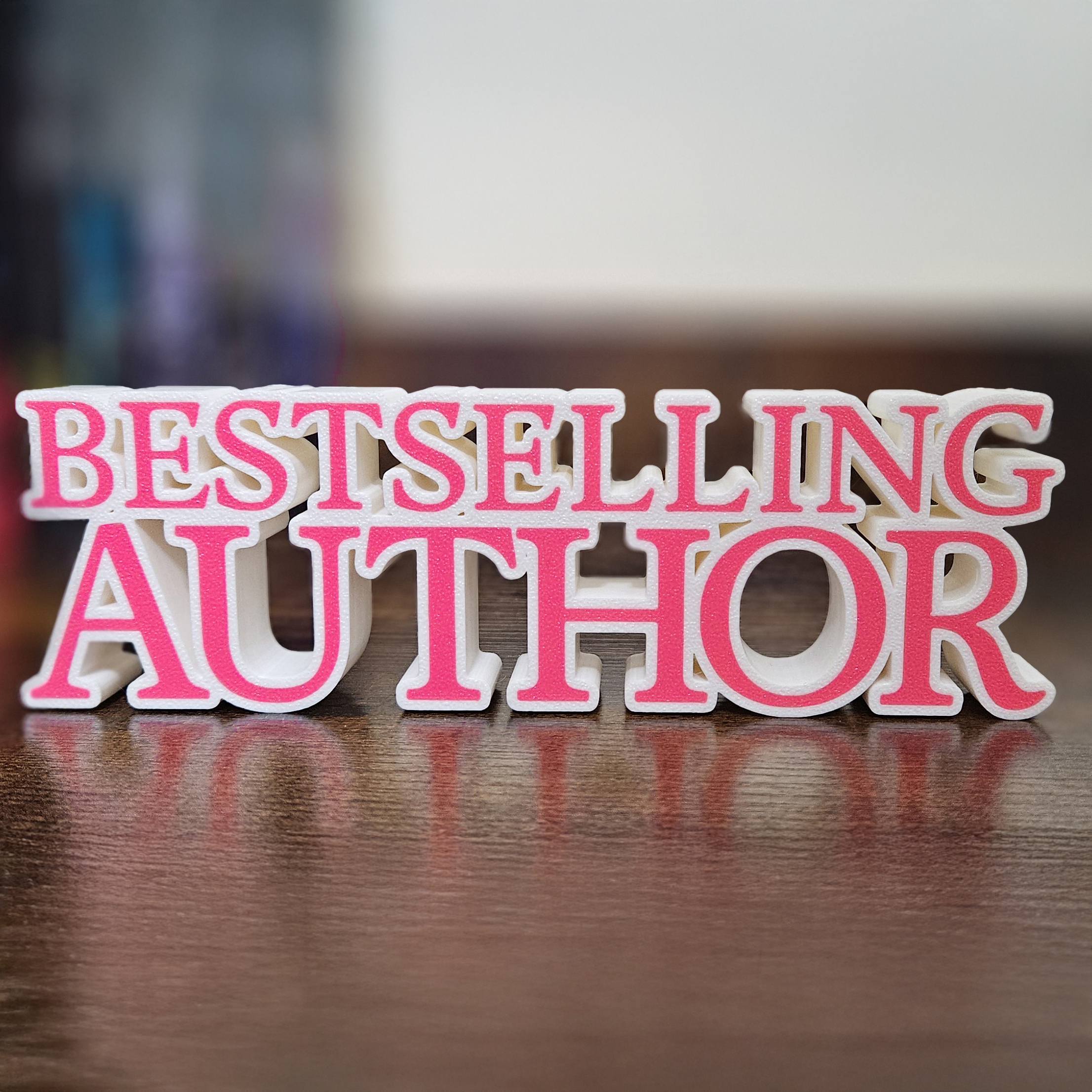 Custom 3D Printed Nameplate