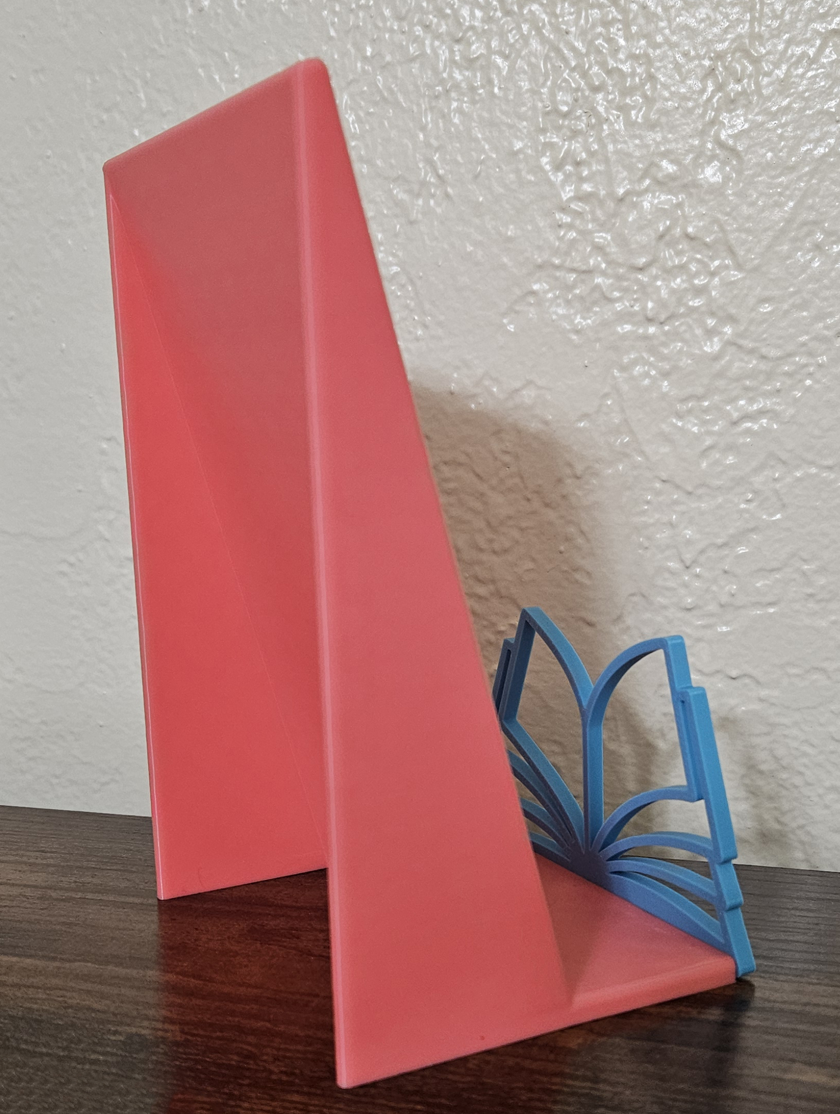 Open Book Silhouette Book Stand