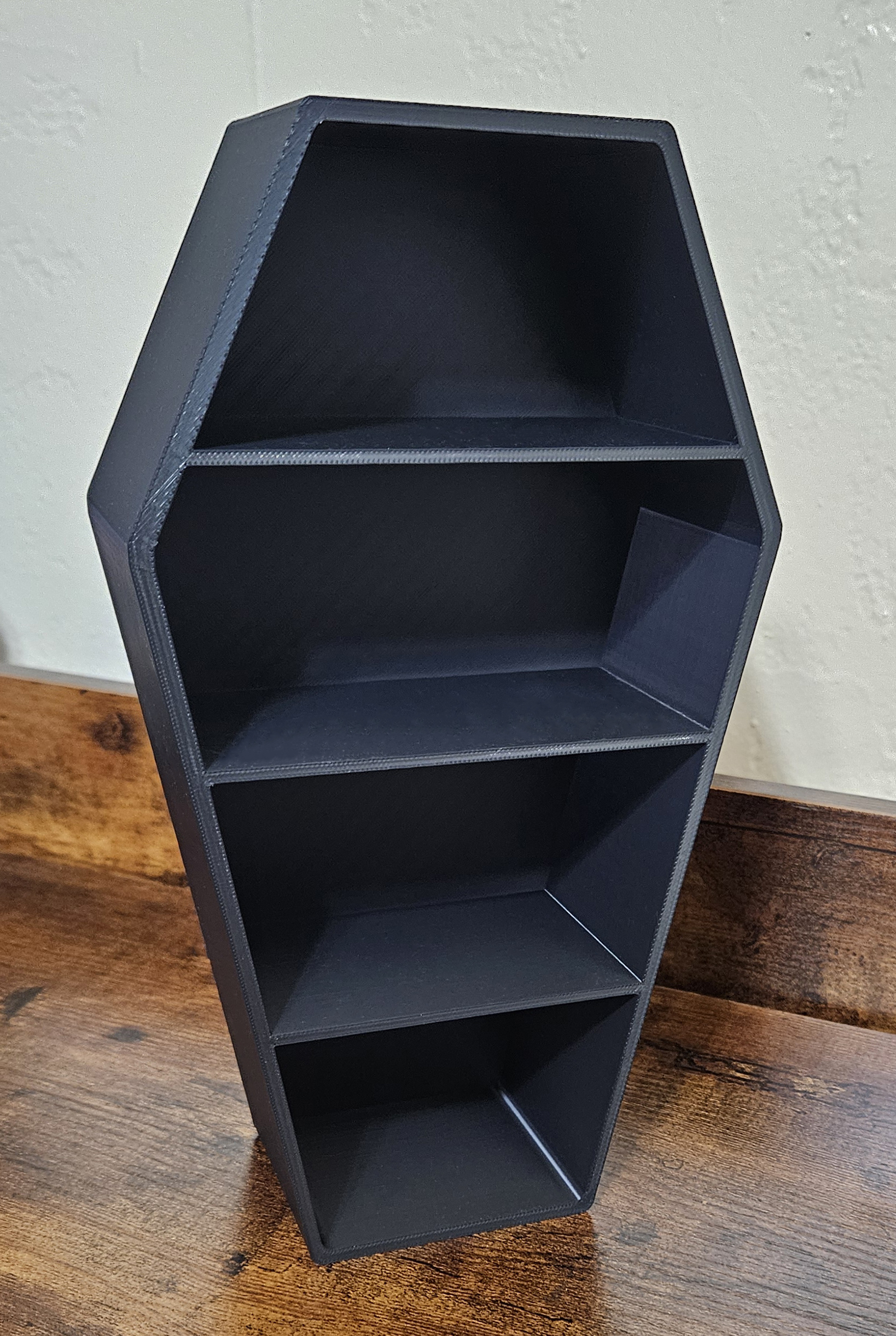 Gothic Coffin Display Shelf