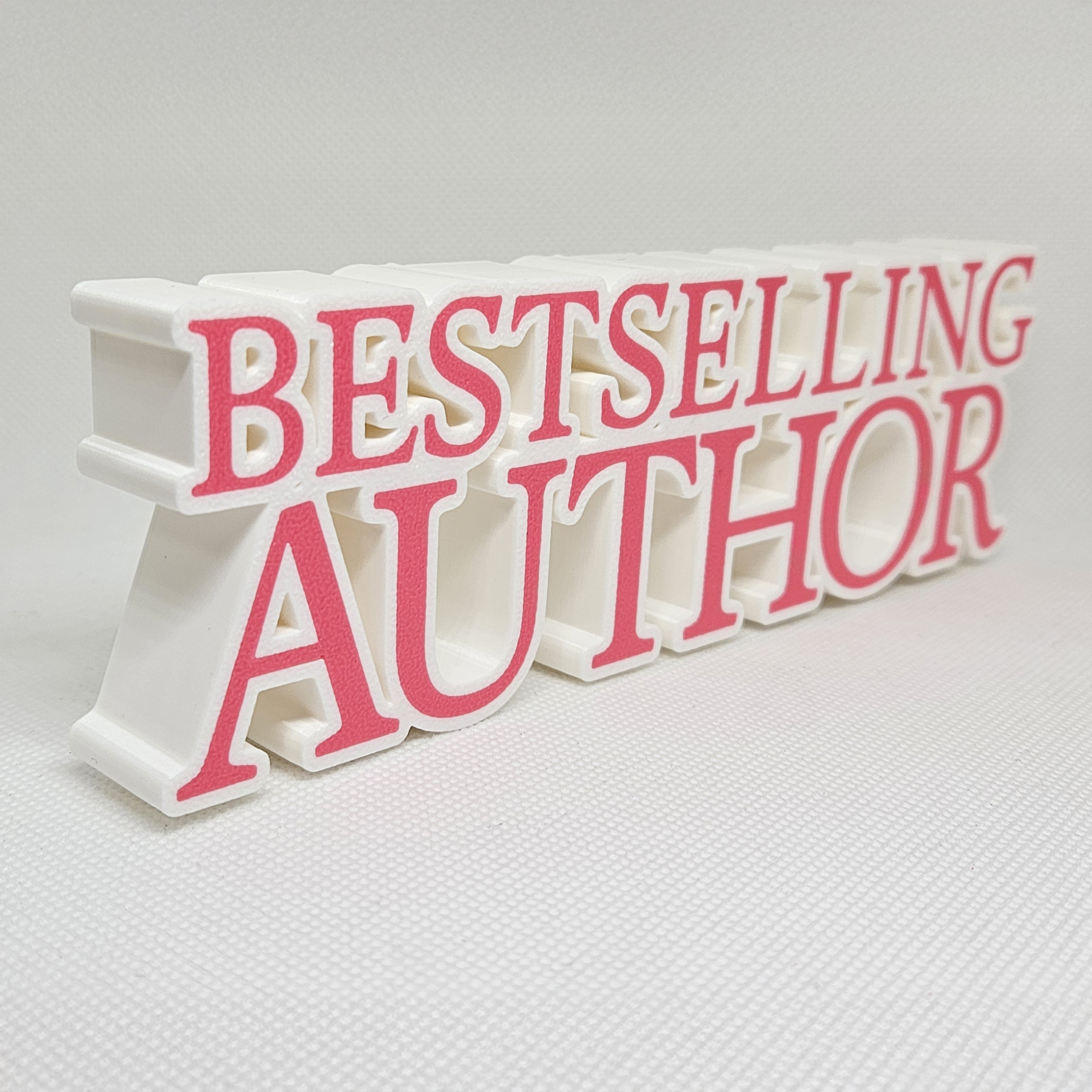 Custom 3D Printed Nameplate