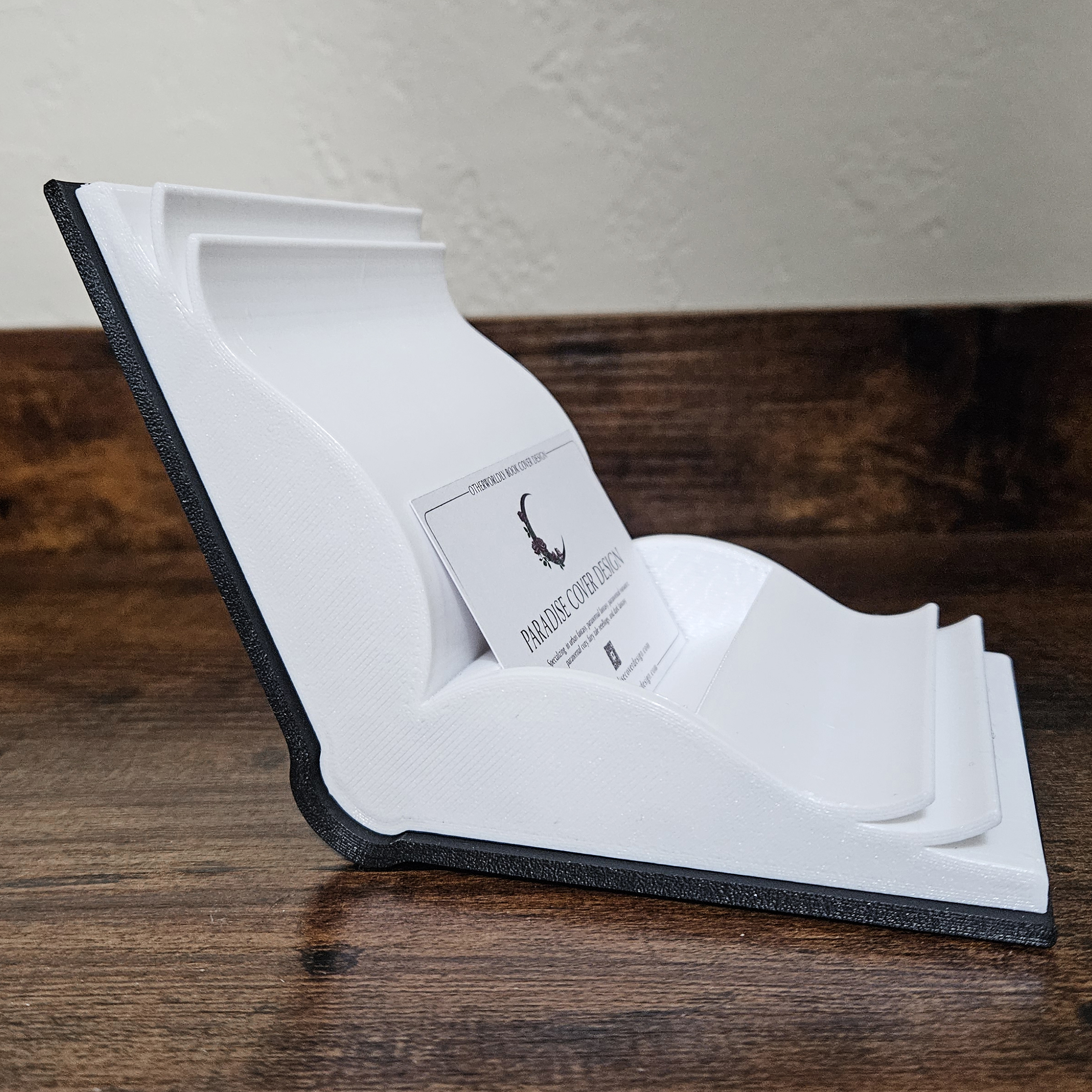 Open Book Business Card Holder