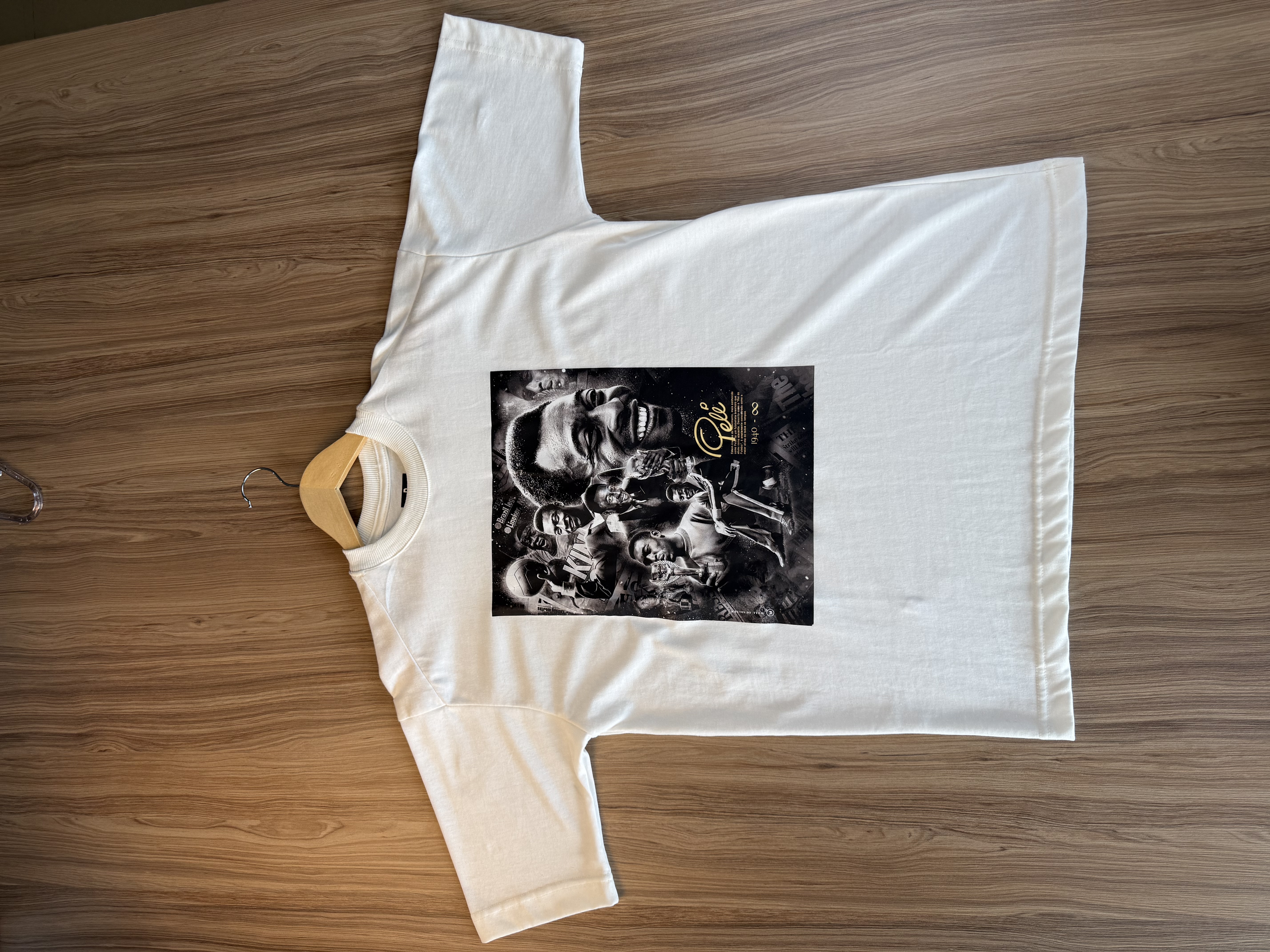 Camiseta Oversized Pelé Legacy – Rei do Futebol