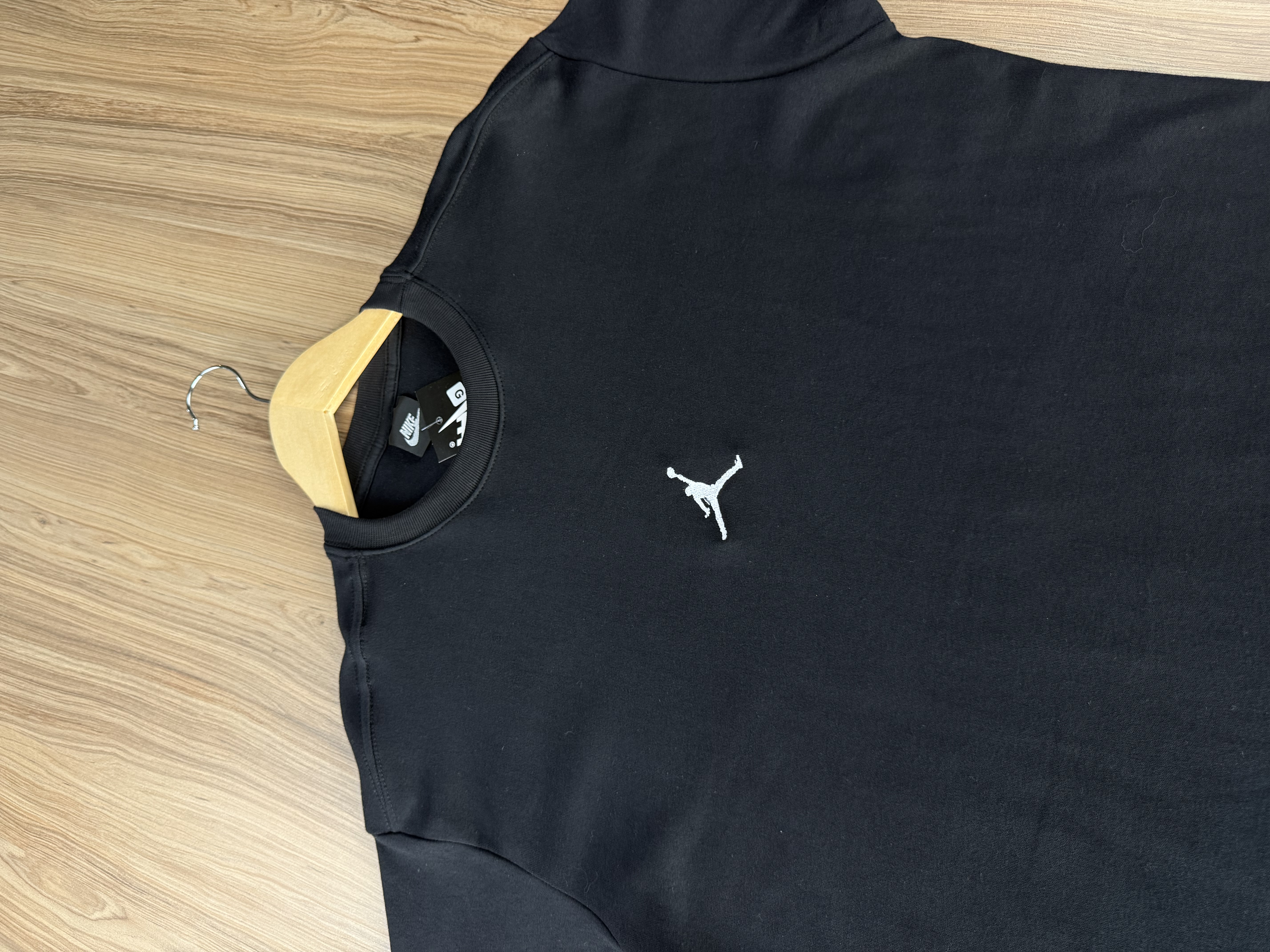 Camiseta Oversized Jordan Brand Jumpman Preta