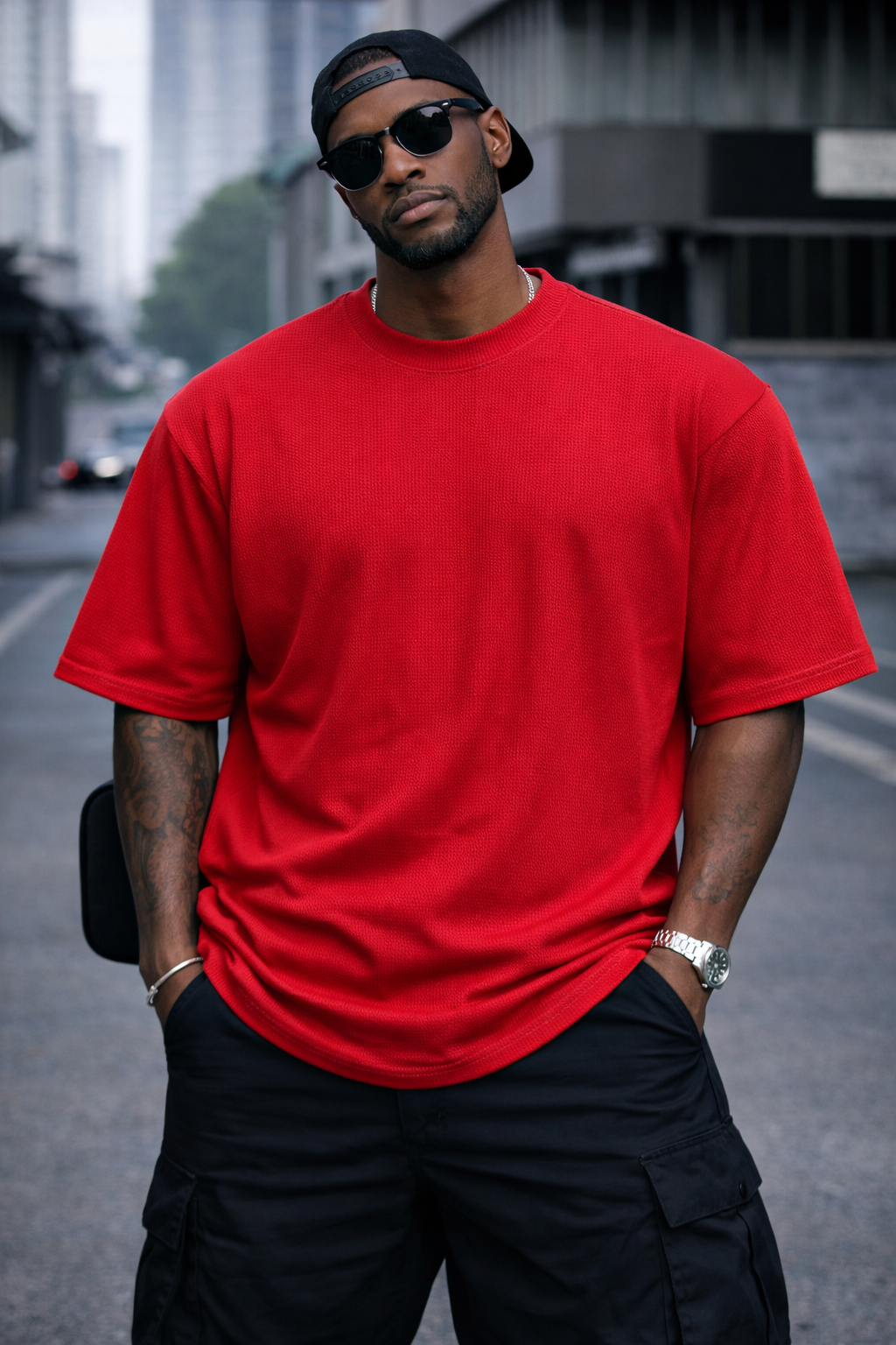 Zara – Camiseta Oversized Essentials