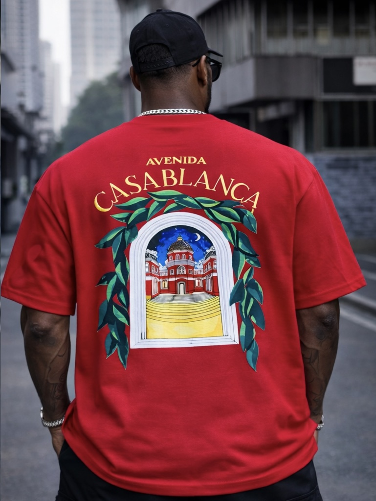 Casablanca – Camiseta Oversized Graphic