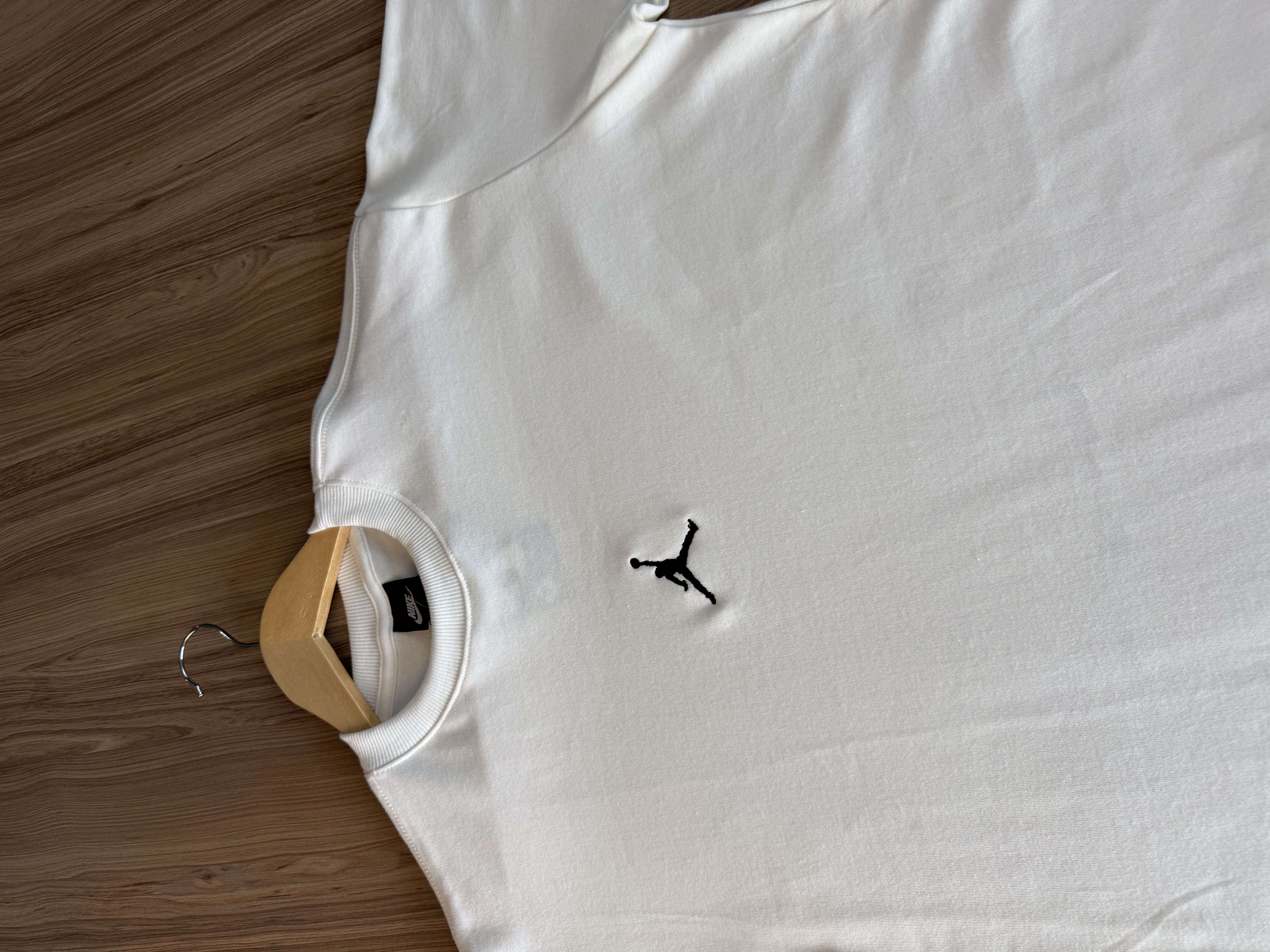 Camiseta Oversized Jordan Brand Jumpman Branca