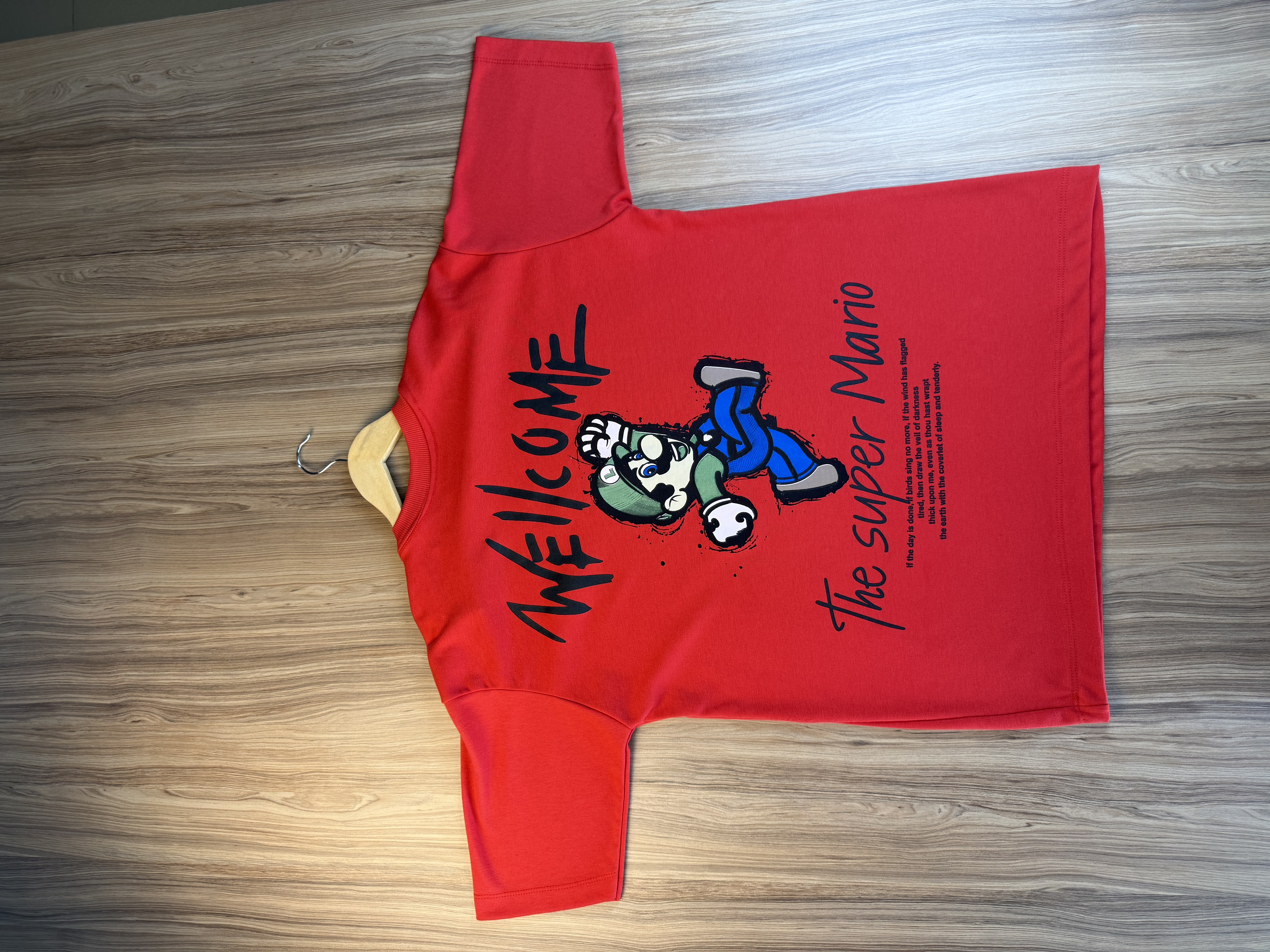 Camiseta Oversized Off-White Mario Edition