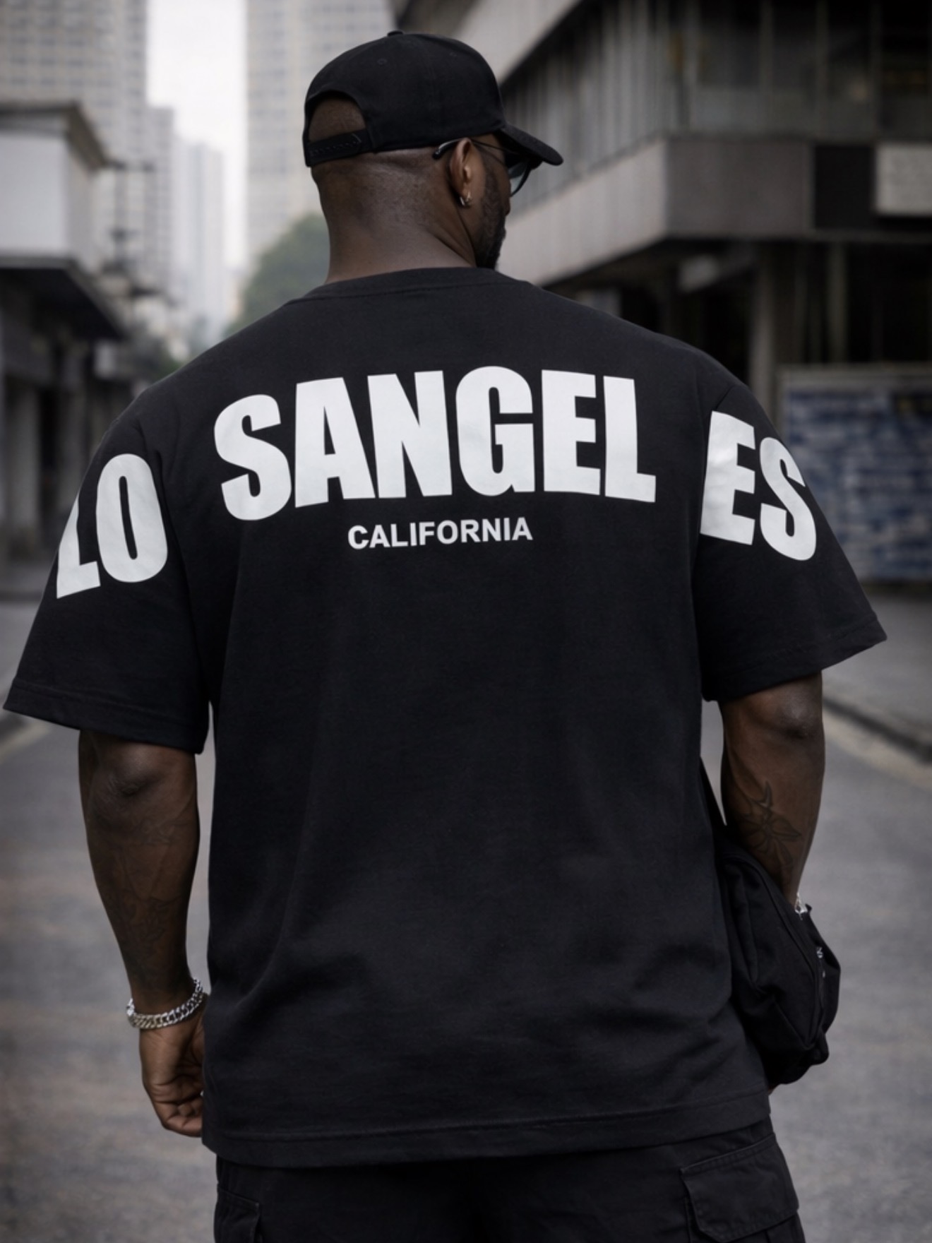 Camiseta Oversized Los Angeles – Street Edition