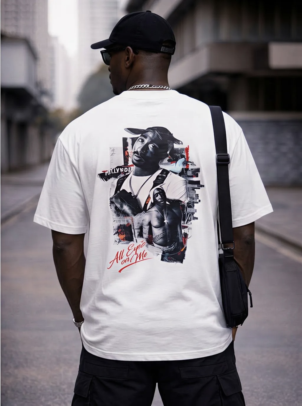 Camiseta TOPAC Oversized Street Premium – Estampa Graphic Urban