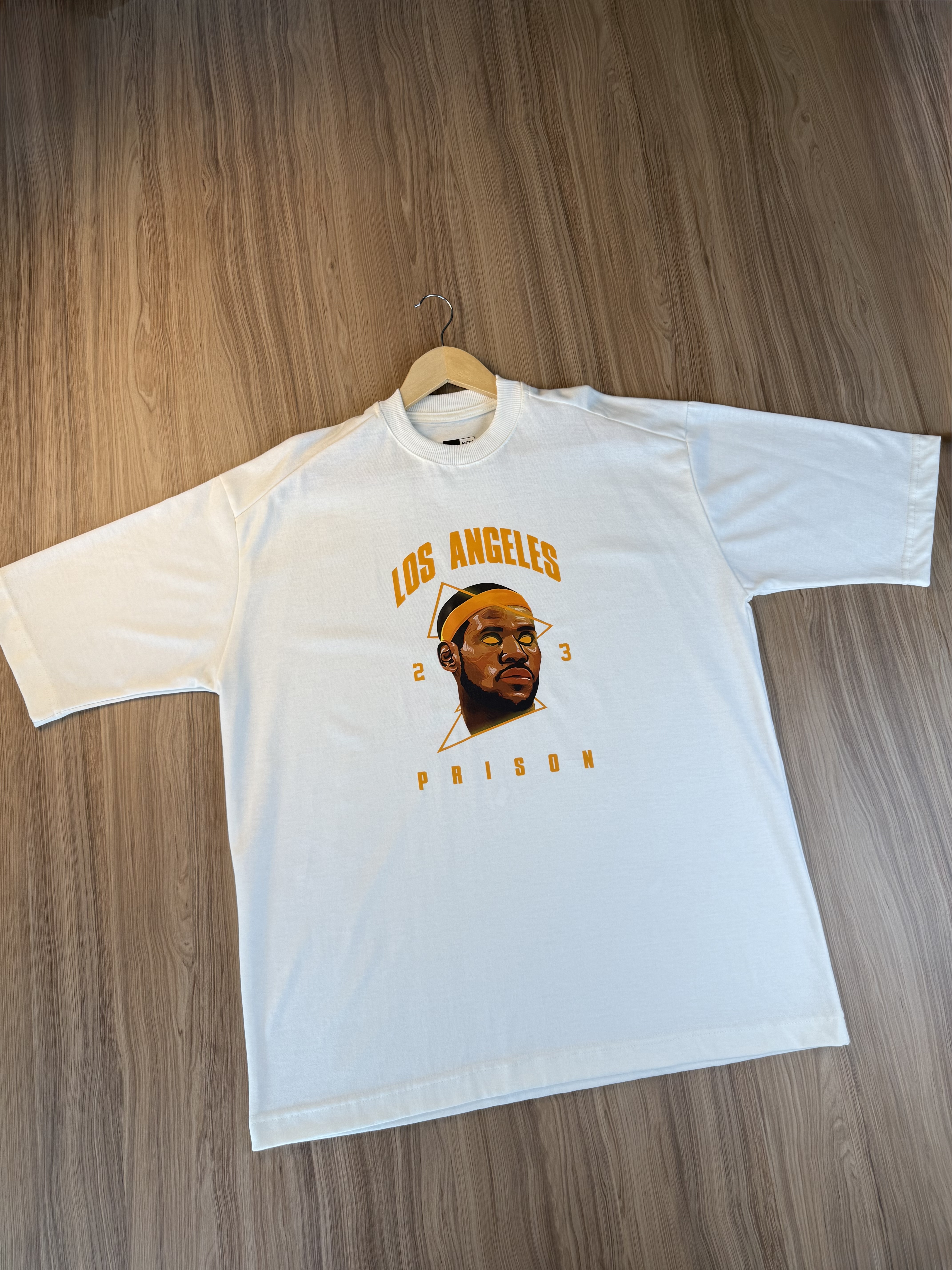 Camiseta Oversized LeBron James – Los Angeles Lakers