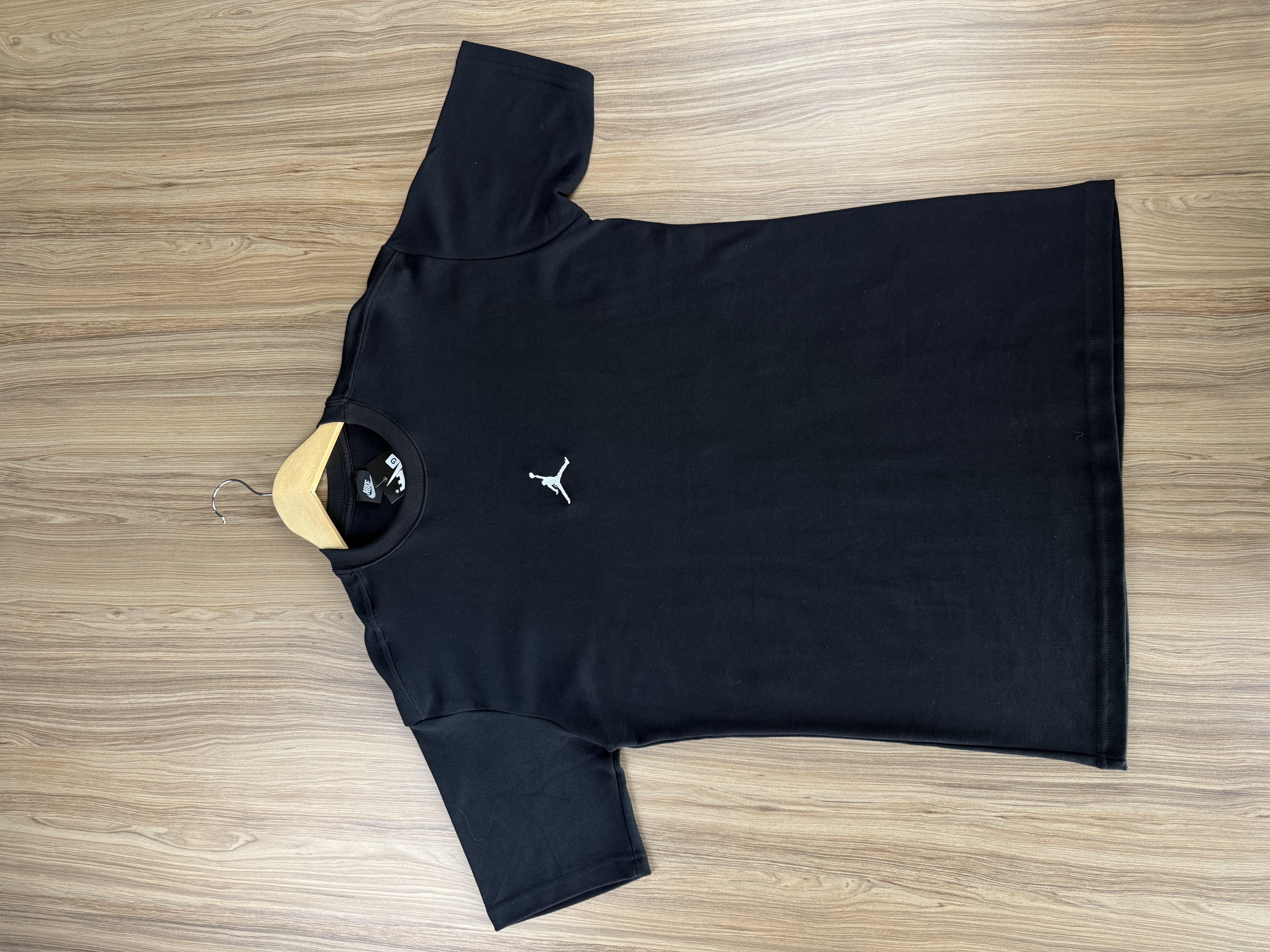 Camiseta Oversized Jordan Brand Jumpman Preta
