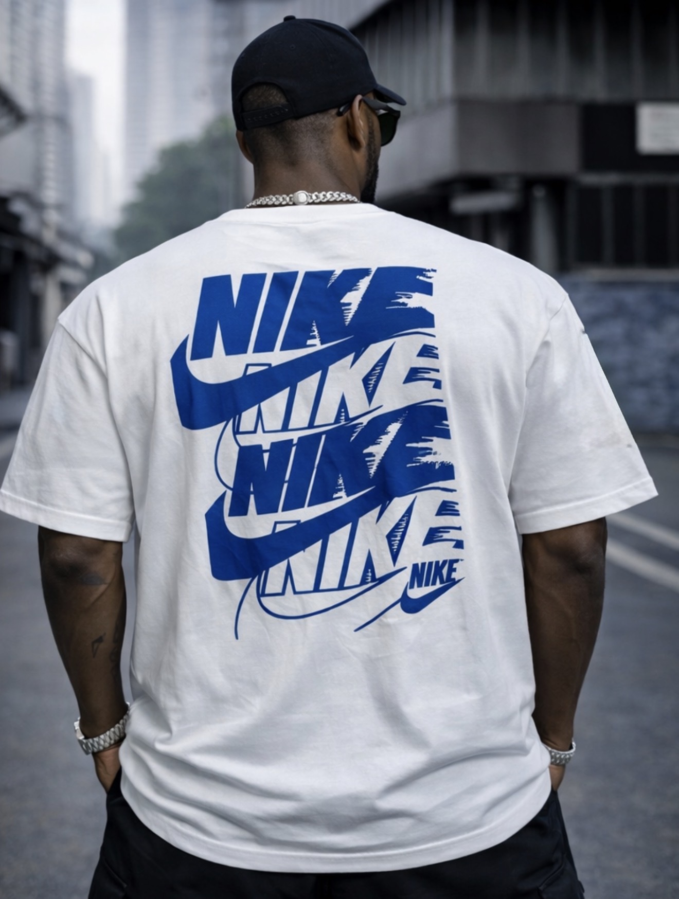 Nike – Camiseta Oversized Sportswear Graphic