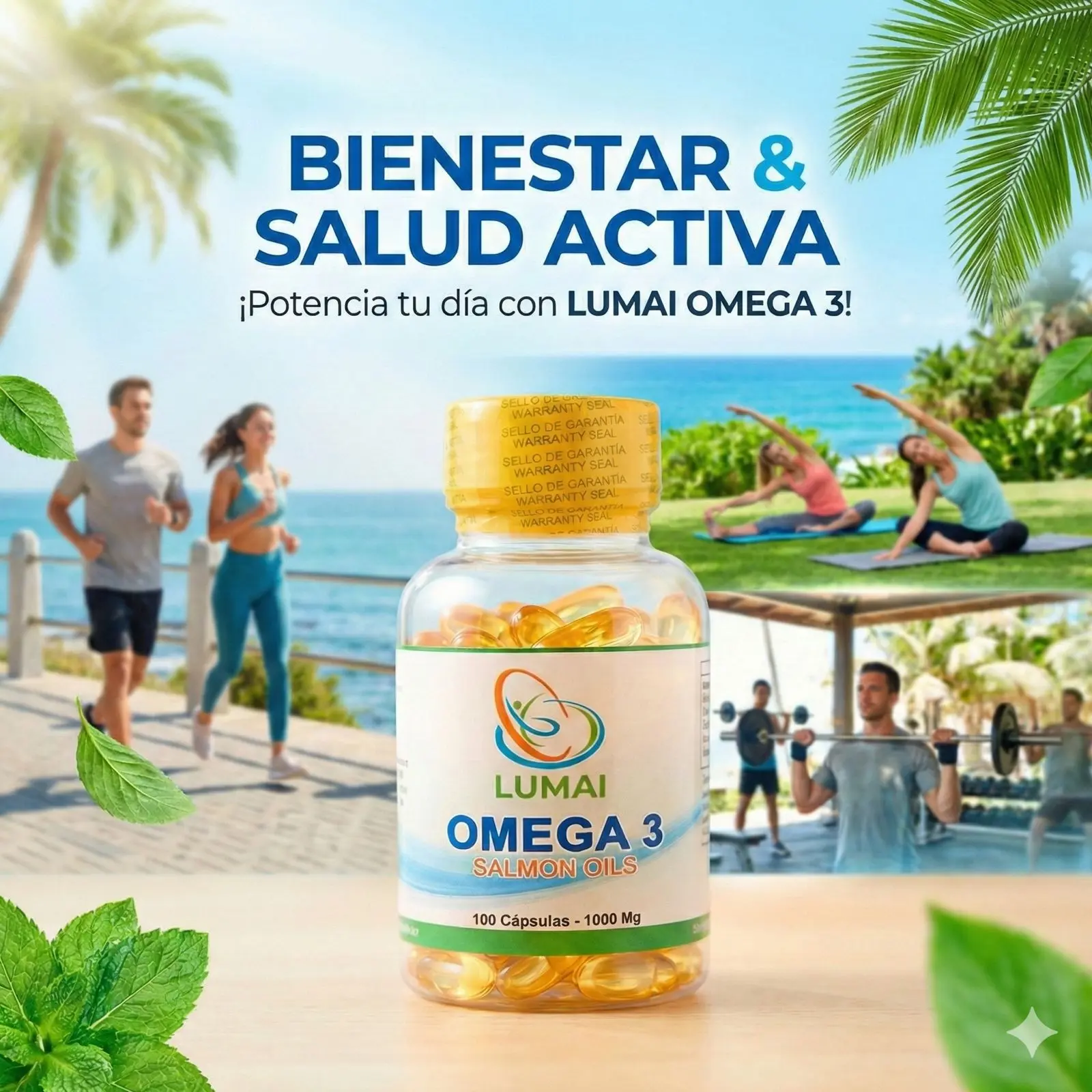 LUMAI Omega 3 Aceite de Salmón