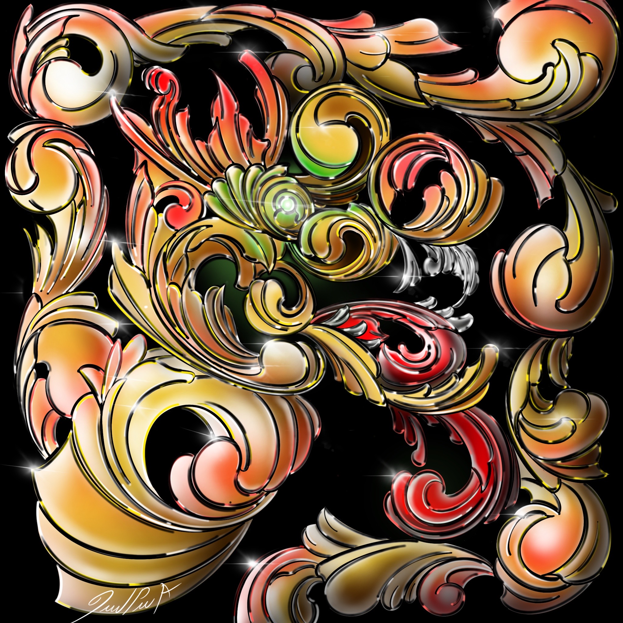 New Years - High Quality Print 