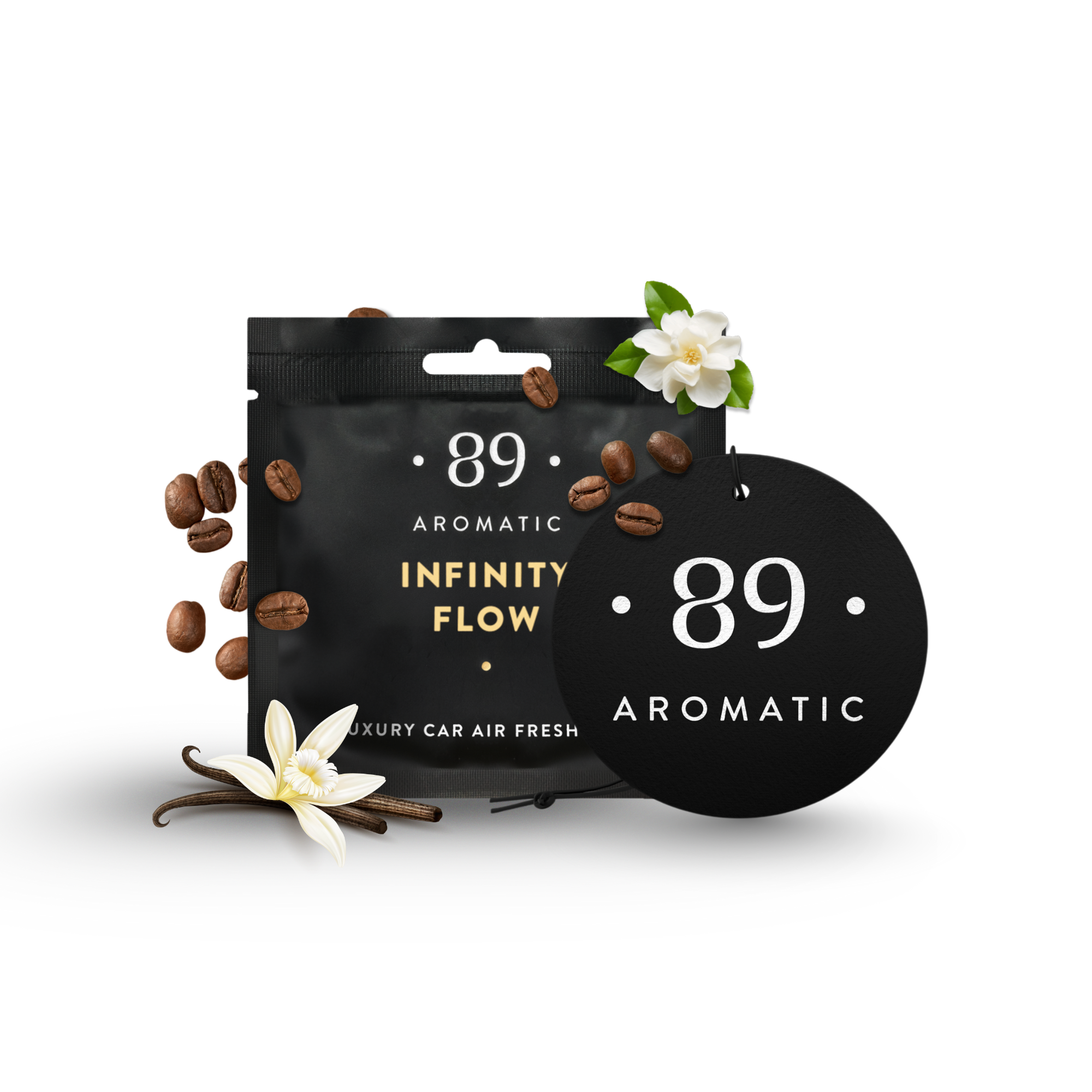 89 Aromatic Infinity Flow Car Air Freshener
