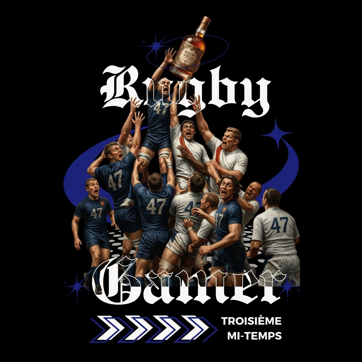 Rugby gamer En équipe 