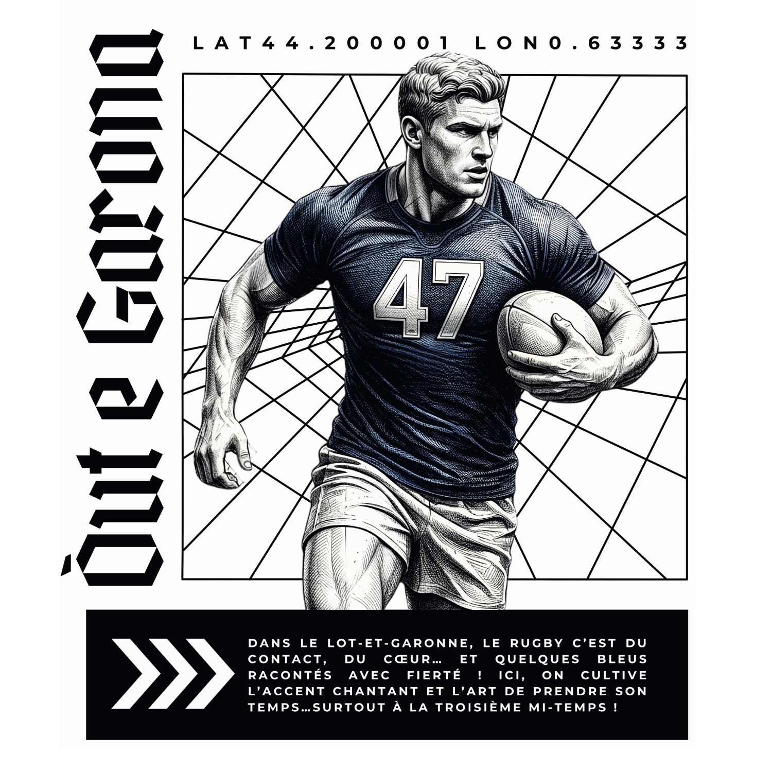 Out & Garona rugby Man 47