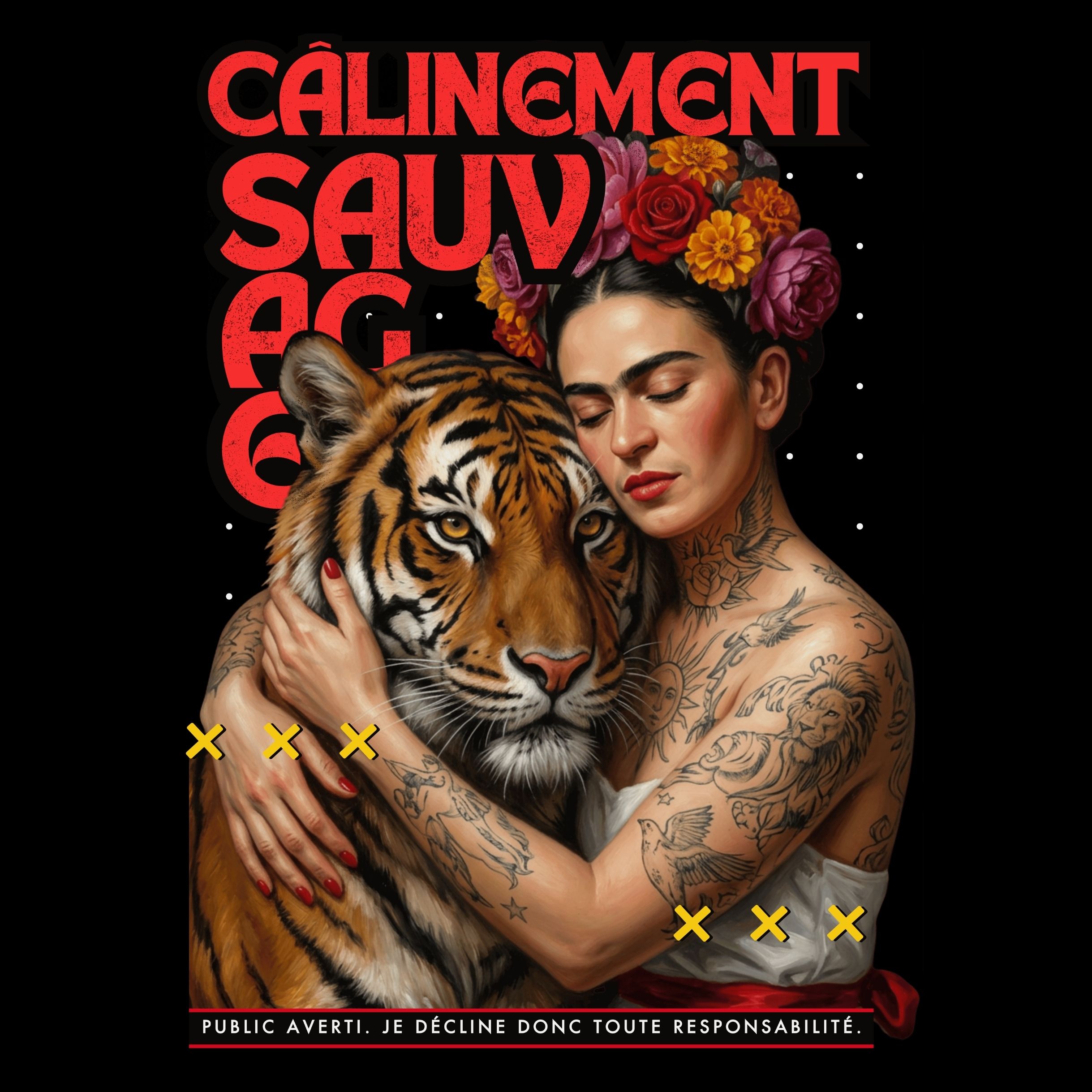Calinement sauvage Tigre