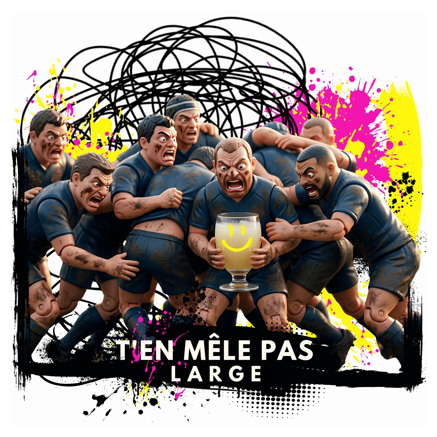 T'en mêle pas Big graffiti 
