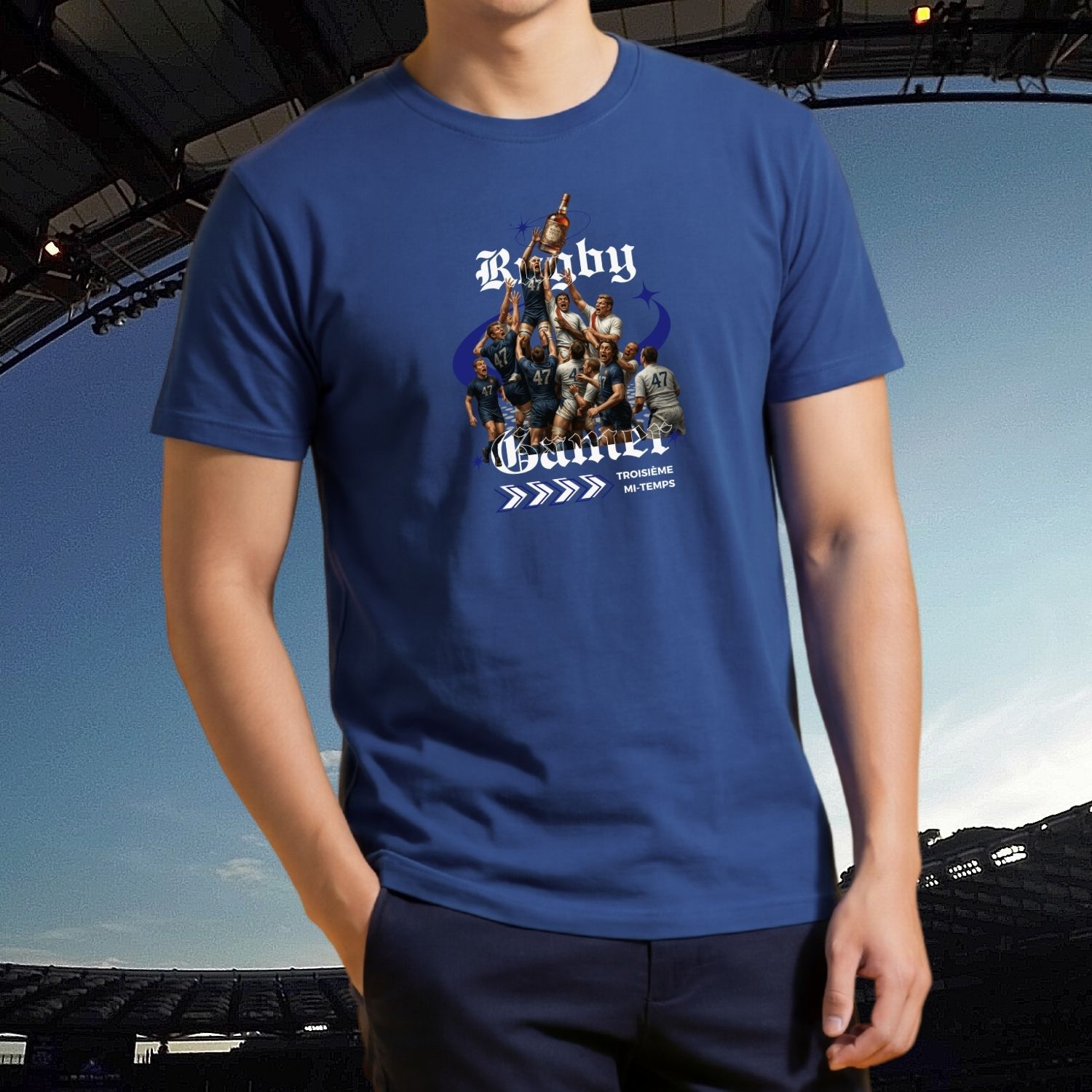 Rugby gamer En équipe 
