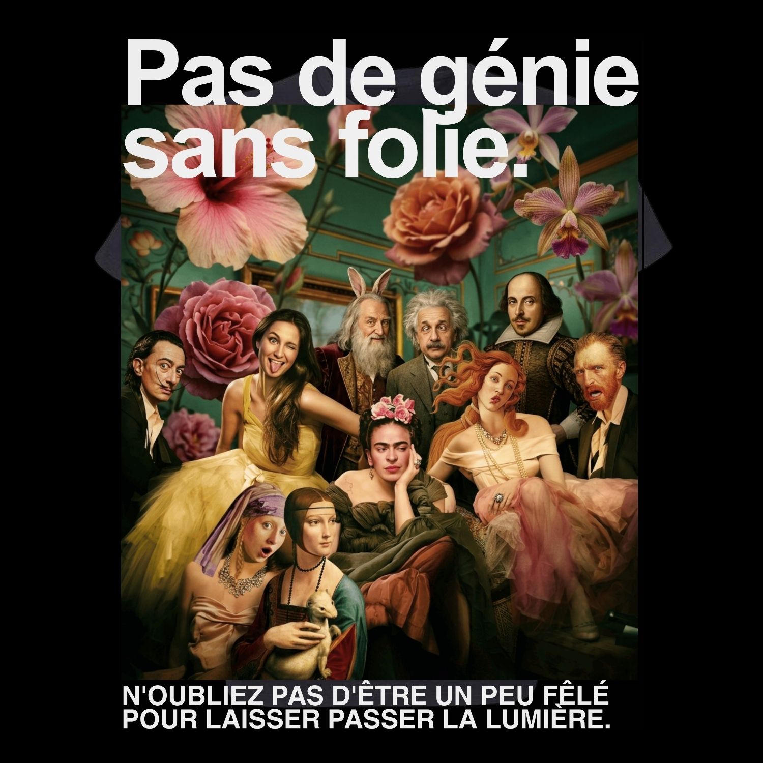 Pas de génie sans folie.