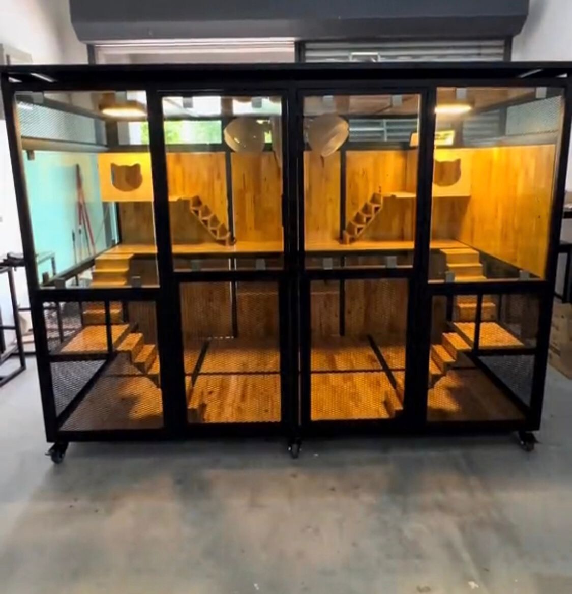 Sangkar Kucing Besar Premium