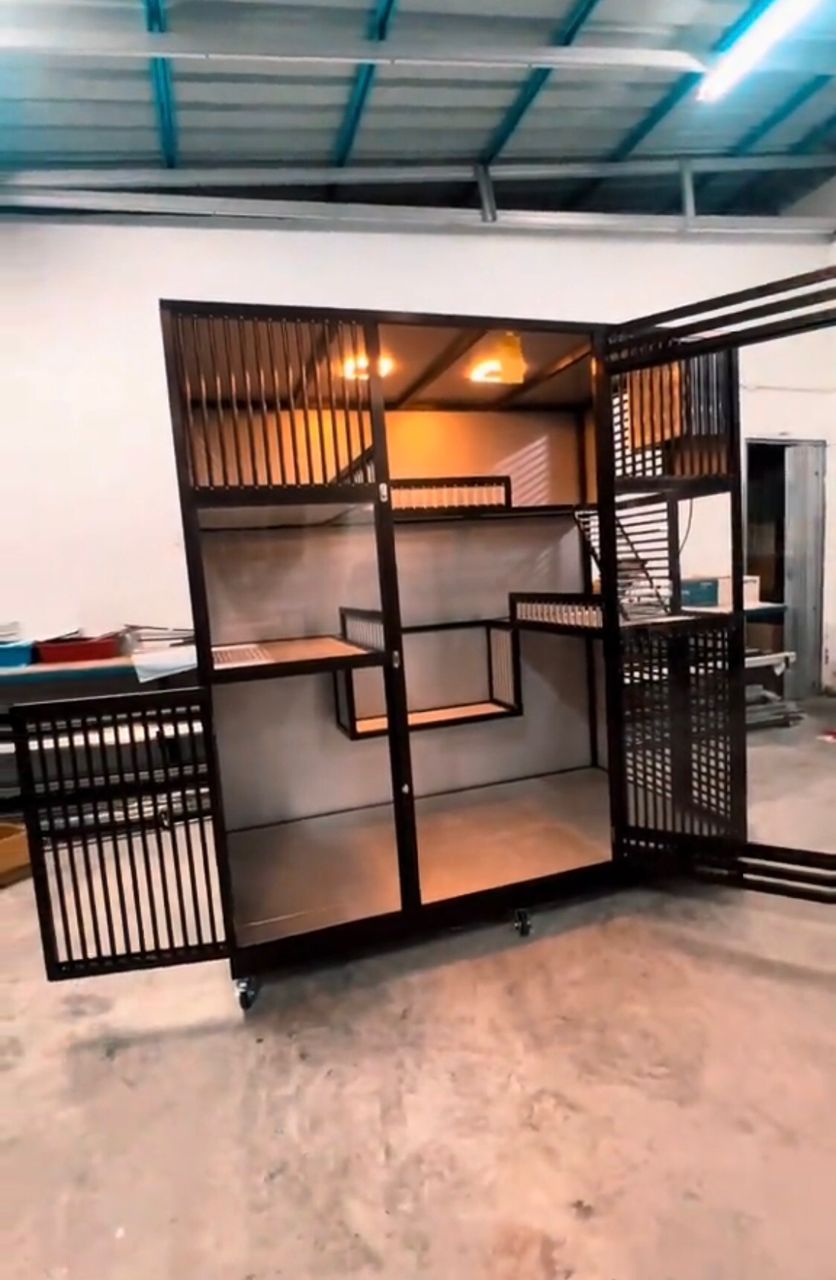 Sangkar Kucing alumunium Premium 