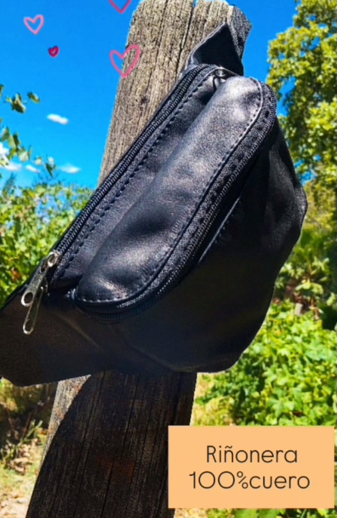RIÑONERA EN CUERO 