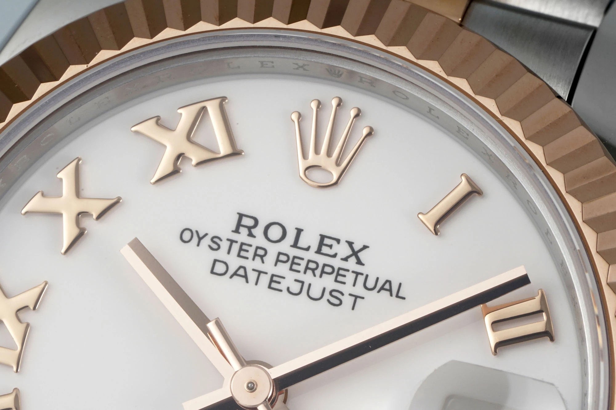 Rolex DateJust 31 278271 ARF 1:1 Best Edition 904L Steel White Roman Dial on SS/RG Jubilee Bracelet