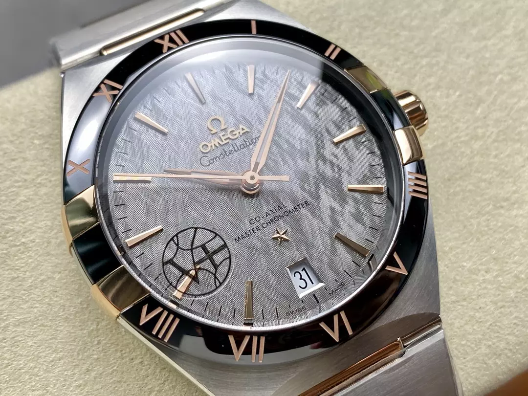 OMEGA Constellation 41mm SS V+F 1:1 Best Edition Twill Dial on SS Bracelet