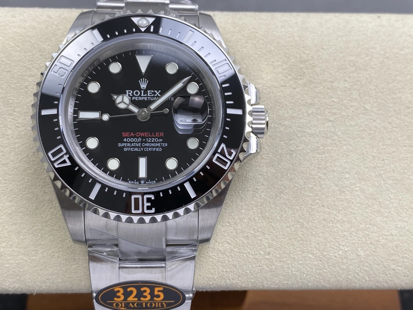 Rolex Sea Dweller 126600 QF 1:1 Best Edition 904L SS Case and Bracelet VR3235