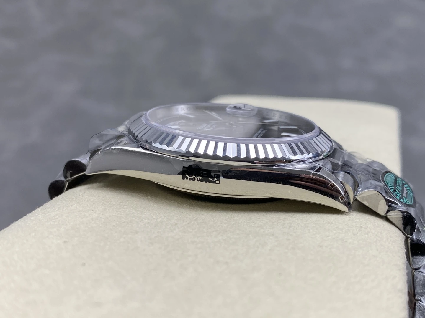 Rolex Day Date 40 SS 228236 RCF 1:1 Best Edition White Gray Dial on President Bracelet VR3255 (211g)