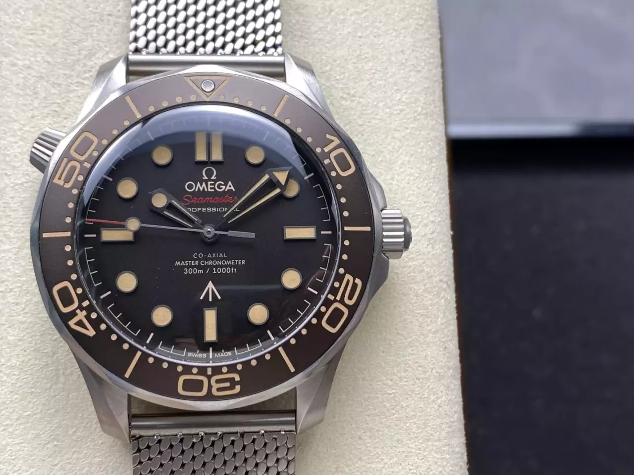 OMEGA Seamster 300 "No Time to Die" Limited Edition VSF 1:1 Best Edition on Nato Strap A8806 V3