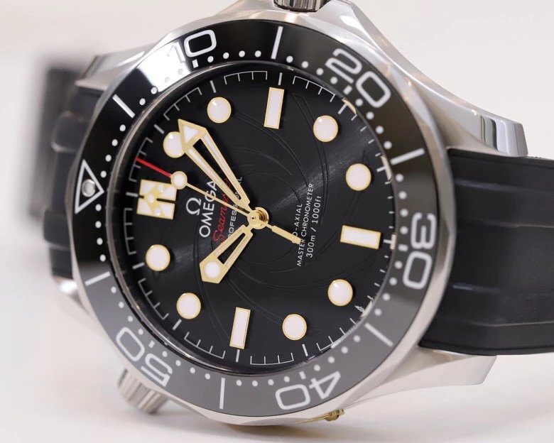 OMEGA Seamaster Diver 300M James Bond L 210.22.42.20.01.003 SS ORF 1:1 Best Edition Black Dial on A8806