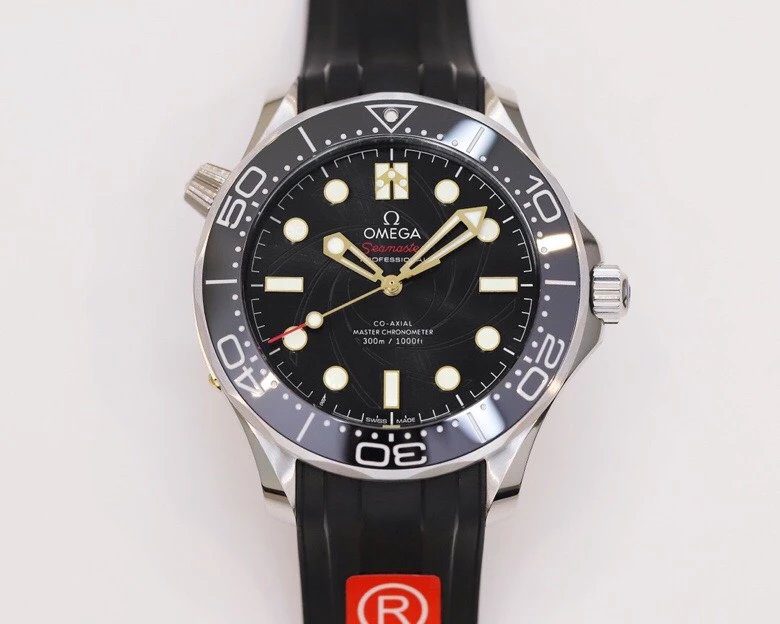 OMEGA Seamaster Diver 300M James Bond L 210.22.42.20.01.003 SS ORF 1:1 Best Edition Black Dial on A8806