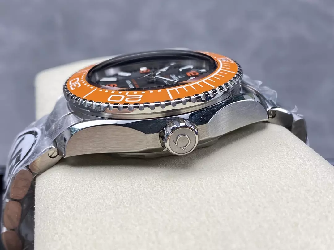 Omega Seamaster 6000M Ultra Deep SS VRF 1:1 Best Edition Gray Dial Orange Bezel