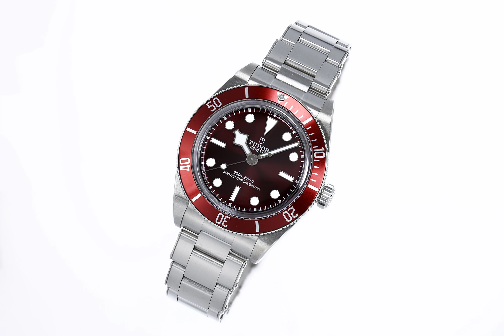 Black Bay 58 39mm SS ZF 1:1 Best Edition Red Dial on Oyster Bracelet A2824