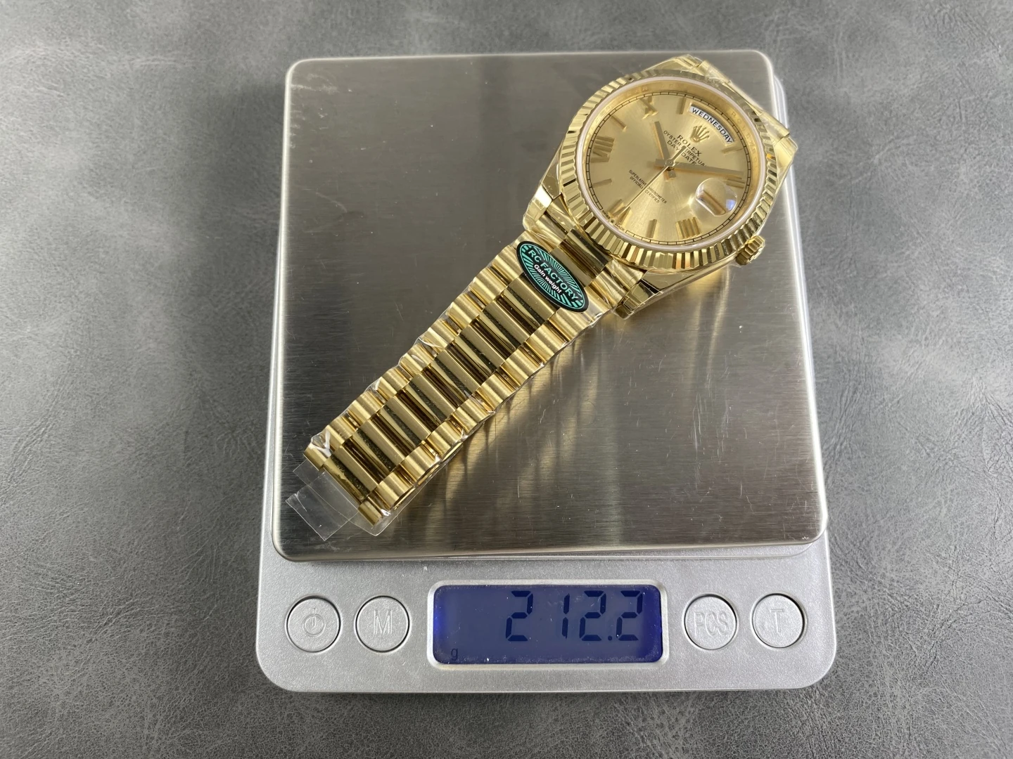 Rolex Day Date 40 YG 228238 RCF 1:1 Best Edition YG Roman Dial on President Bracelet VR3255 (211g)