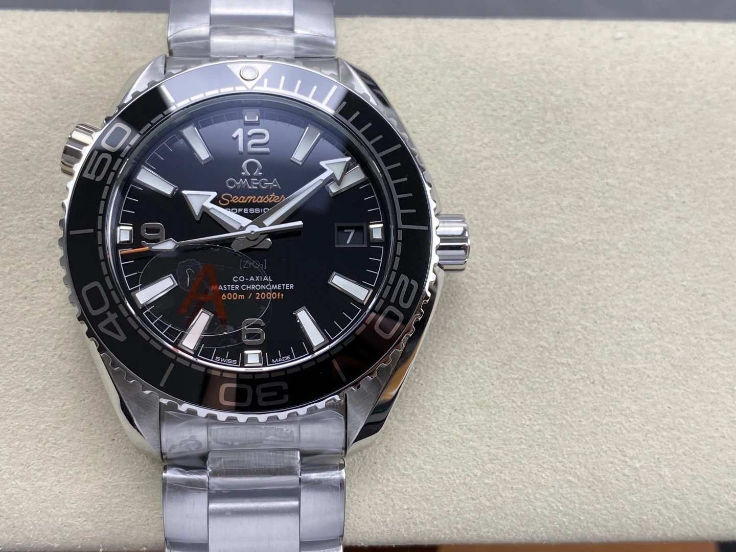 OMEGA Seamaster 39.5mm VSF 1:1 Best Edition Black Dial on SS Bracelet VS8800 Super Clone V4