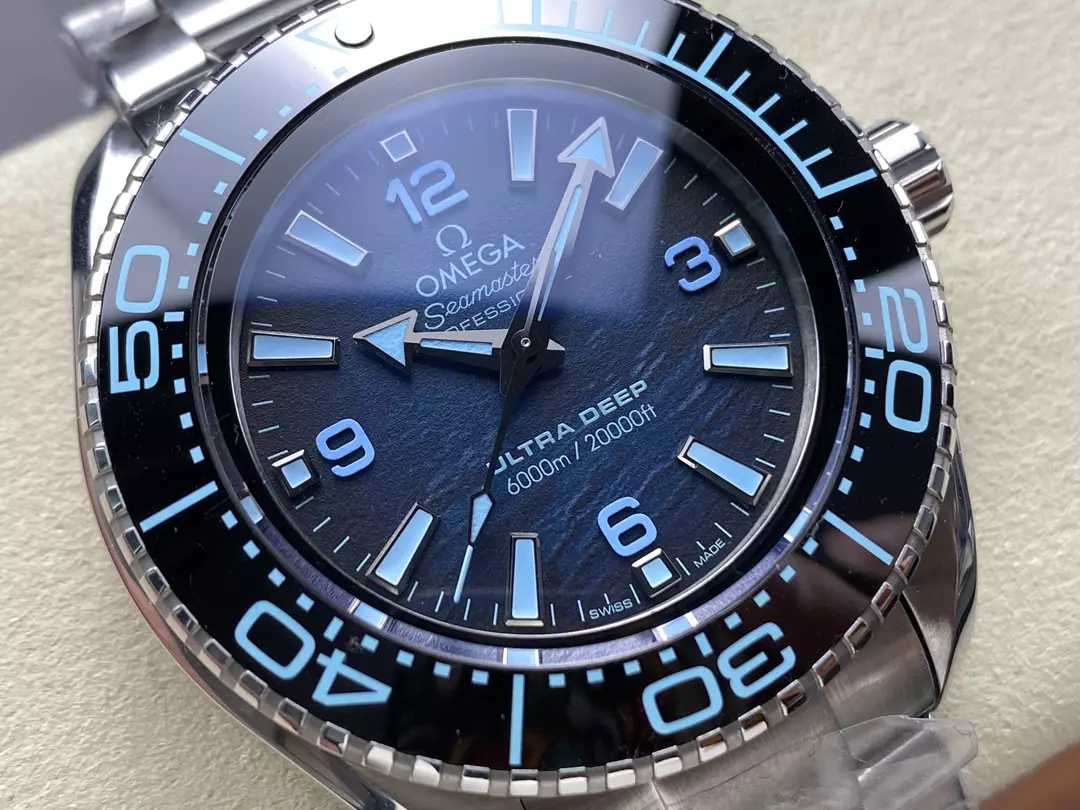 Omega Seamaster 6000M Ultra Deep SS VRF 1:1 Best Edition Summer Blue Dial