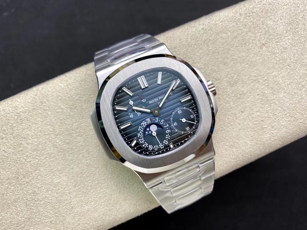 Patek Philippe Nautilus 57121A-001 SS ZF 1:1 Best Edition Blue Dial on SS Bracelet A240