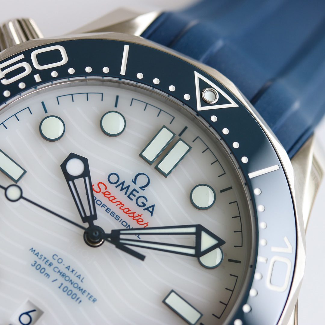 OMEGA Seamaster Diver 300M Tokyo 2020 522.30.42.20.04.001 SS Blue Ceramic Bezel ORF 1:1 Best Edition Gray Dial on A8800